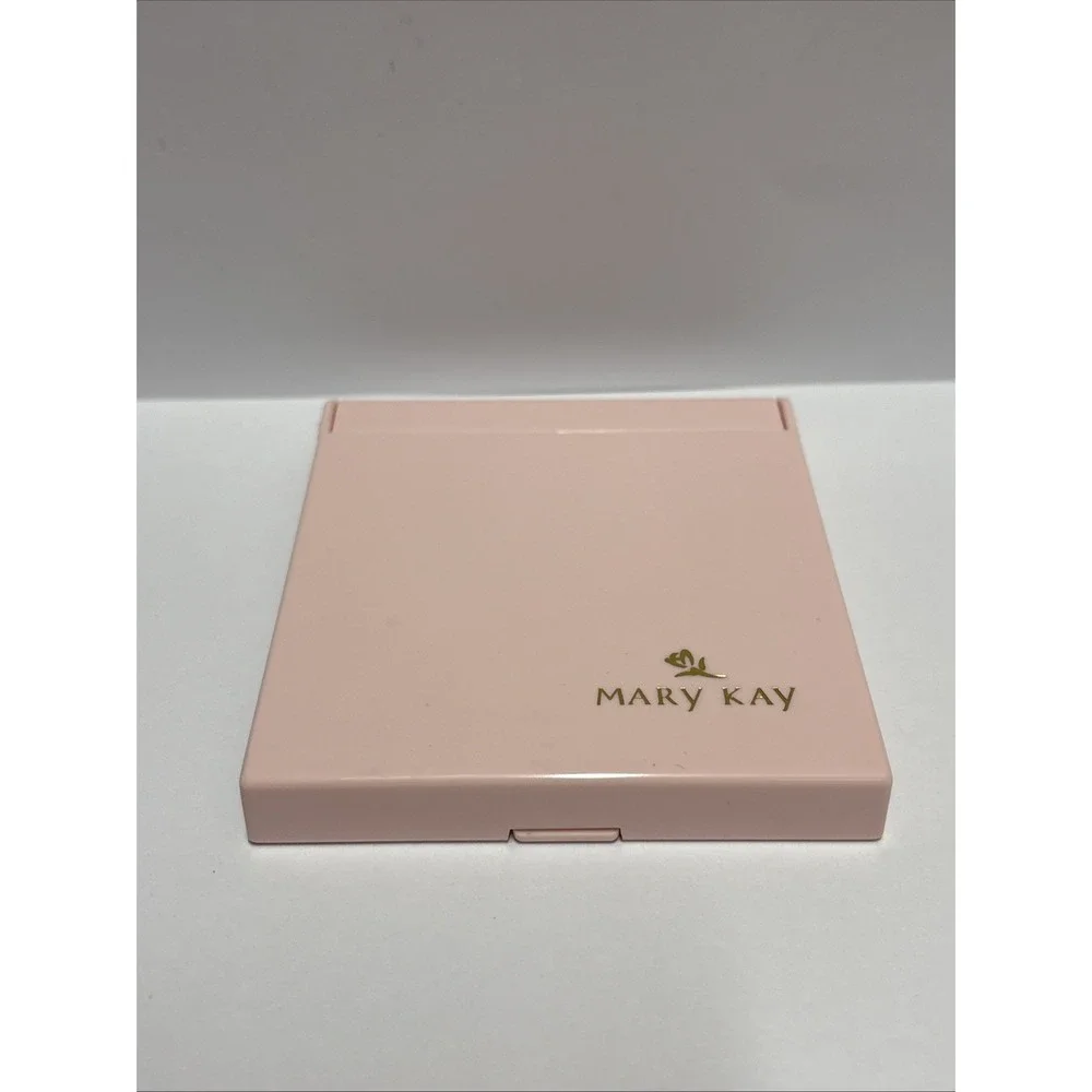 Mary Kay‎ Compact Makeup Mirror Case & Pouch Bag pink vintage